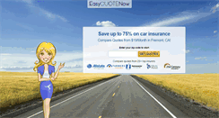 Desktop Screenshot of easyquotenow.com